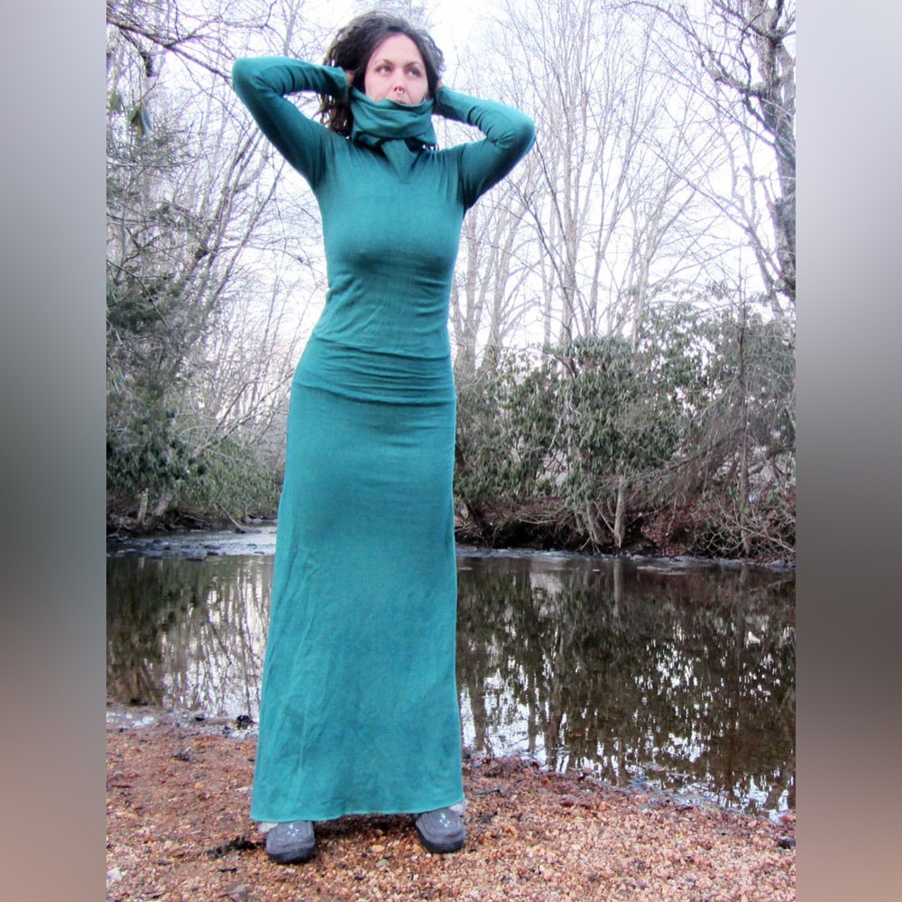 Gaia Conceptions Banded Dress in Poppy